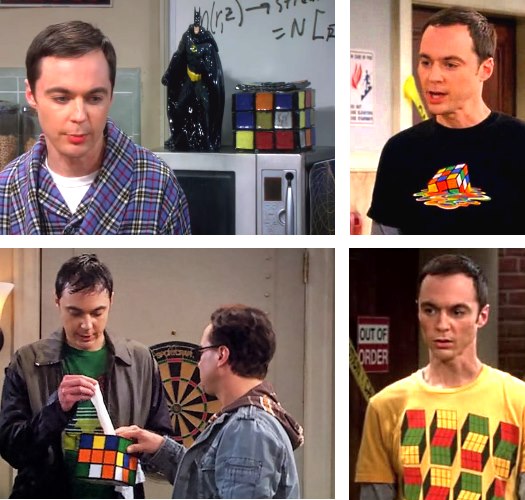 big bang theory sheldon rubiks