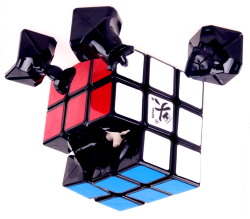 DaYan Zhanchi speedcube with torpedoes
