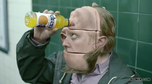 drinking rubix cube