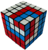 5x5 professors cube spiral pattern