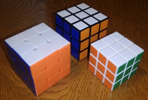 Rubiks Cube strickers black and white body