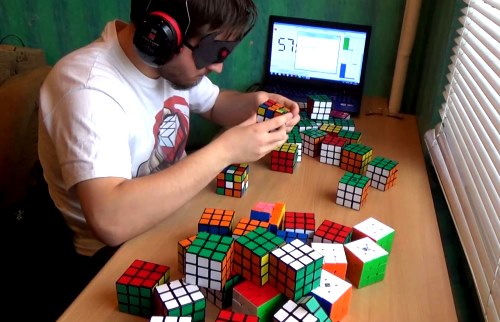 blindfolded solve
